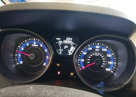 2013 Hyundai Elantra Limited from USA, damaged, VIN 5NPDH4AE8DH194975